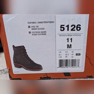 Worx by Red Wing steel toe boots 5126
